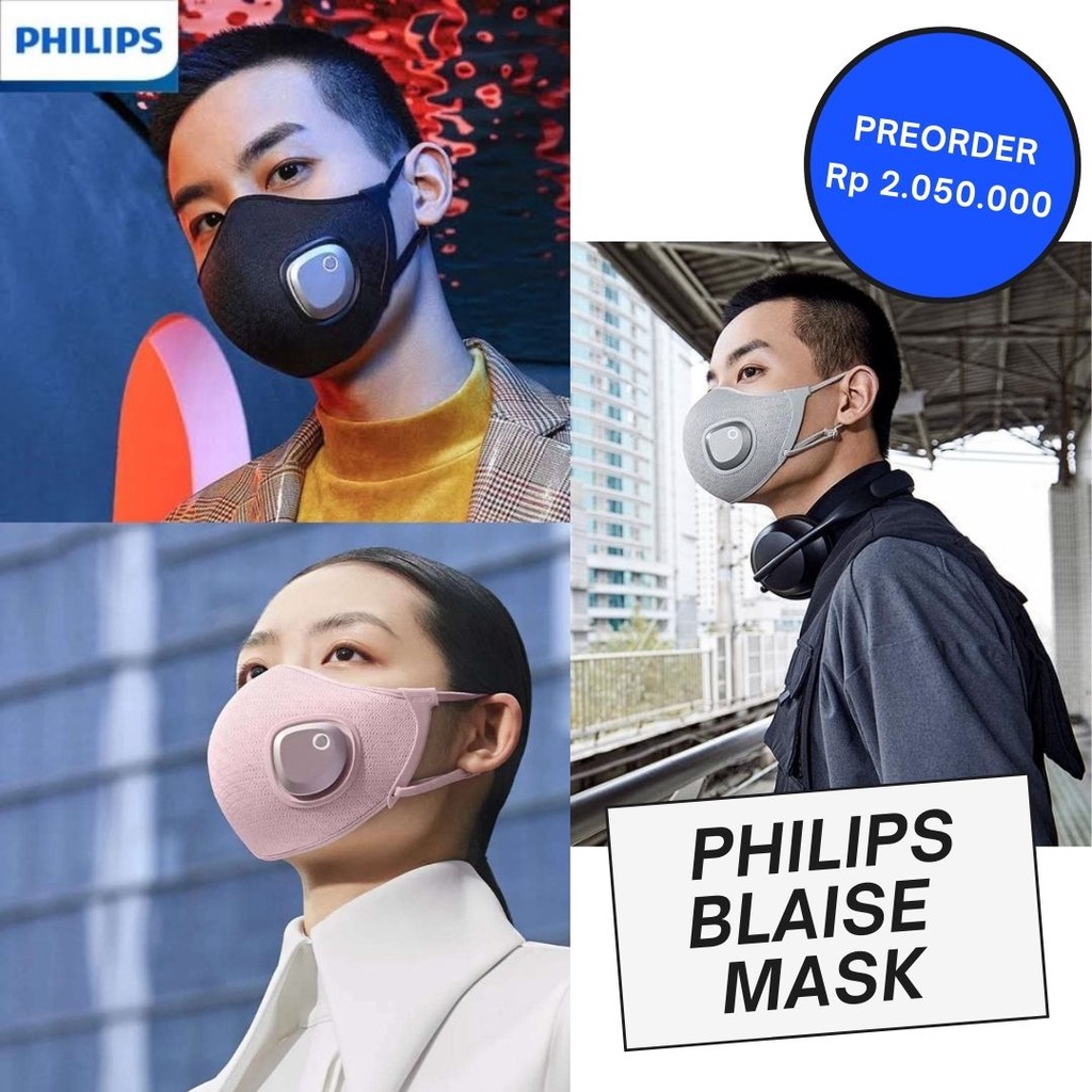 Masker Philips Blaise / Masker Elektrik Philips Blaise Elektrik Air Purifier N95