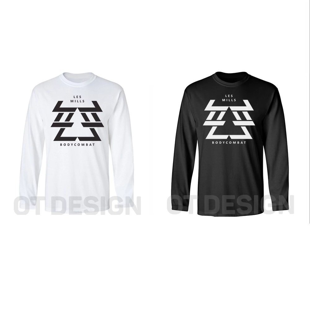 Kaos Reebok Lessmils Les Mills Bodycombat Body Combat Replika Baju Atasan Wanita DeneiCollection