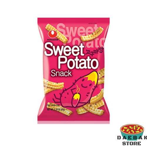 

Nongshim Korean Sweet Potato Snack Ubi Korea 55 Gr