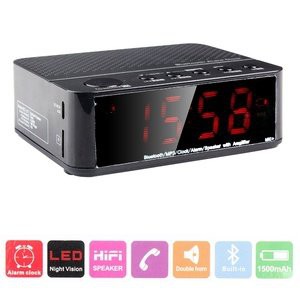 LEADSTAR Bluetooth Speaker Alarm Clock   Desktop