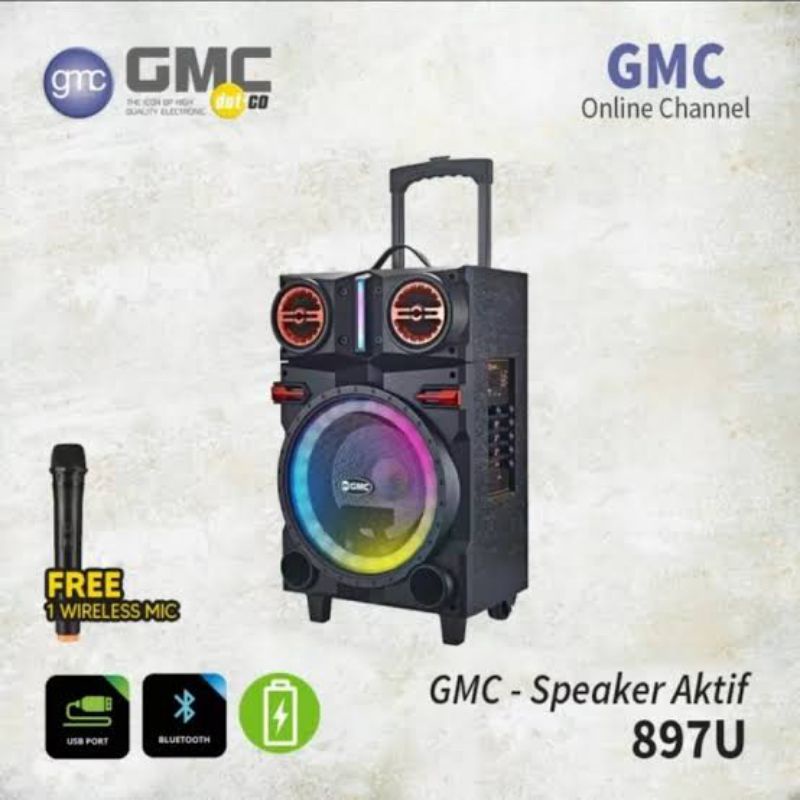 Speaker bluetooth GMC 897U