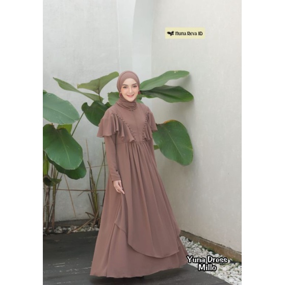 PRE ORDER - Yuna SET Dress by Nunareva - Matterial Cerruty Baby Doll