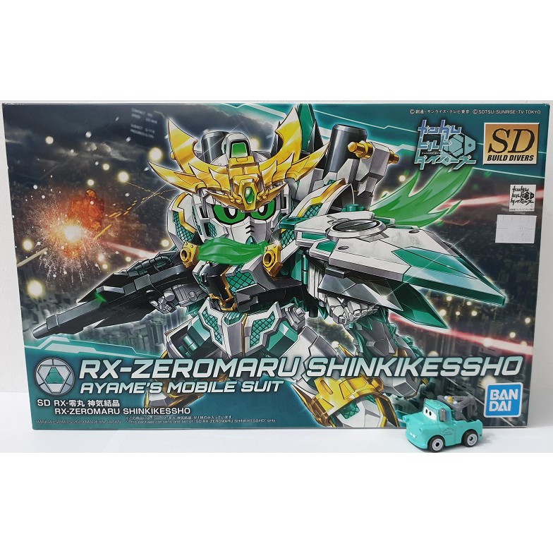 Bandai SD SDBD RX Zeromaru Shinkikessho Build Divers Ayame Mobile Suit