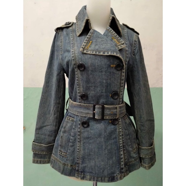 COAT JEANS BRAND MICHEL KLEIN PARIS