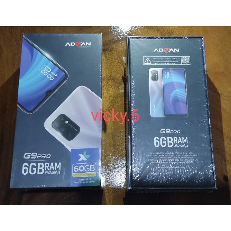 Advan G9 Pro - 6GB 64GB Garansi Resmi