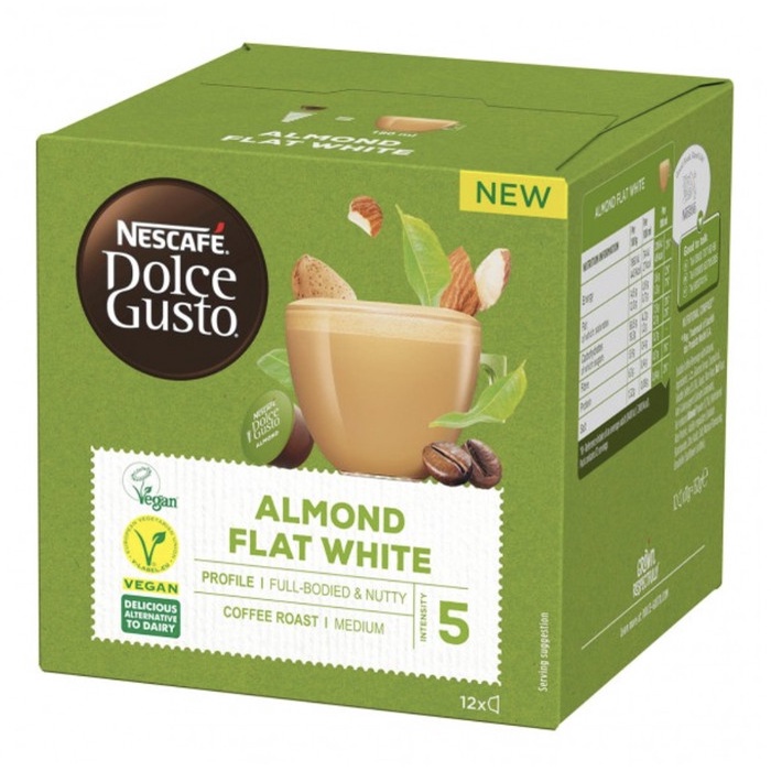 

Kopi - Nescafe Dolce Gusto Almond Flat White Coffee Capsule Ndg Kapsul Kopi