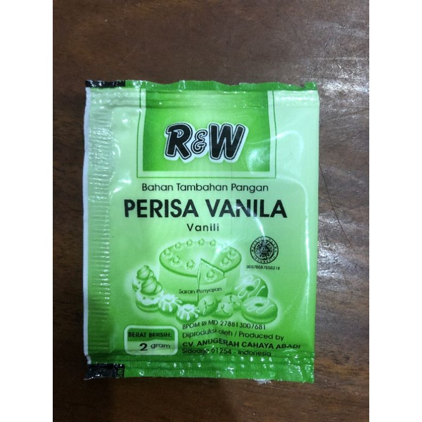 

Perisa Vanila Merk Rajawali 2gr