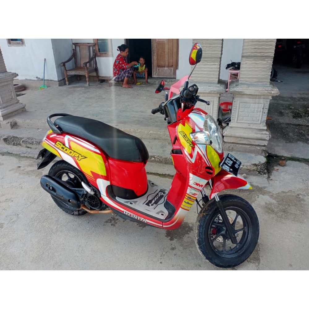 [CDO] Decal/Stiker Honda Scoopy , Scoopy New Full body HOLOGRAM Glossy (Desain Bebas Request)