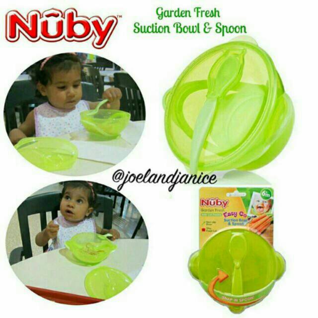 NUBY GF SUCTION BOWL AND SPOONLID