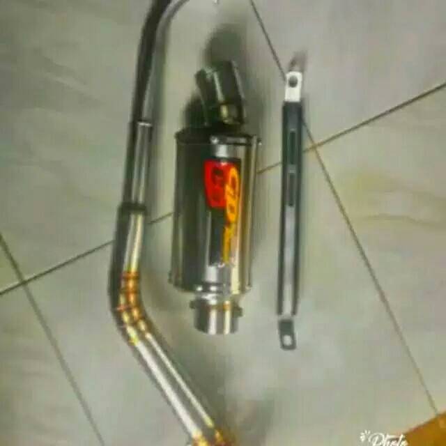 Knalpot cld c3 oval kolong jupiter z vega r smash revo blade grand c70 kharisma supra x c70 dll