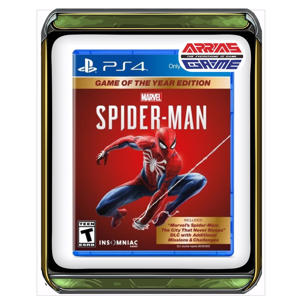 PS4 SpiderMan / Spiderman Goty / Game Of The Year Edition - Game PS4 SpiderMan / Spiderman Goty / Ga