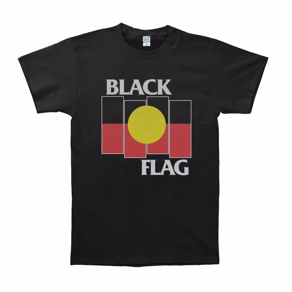 Kaos Band Black Flag Original Gildan