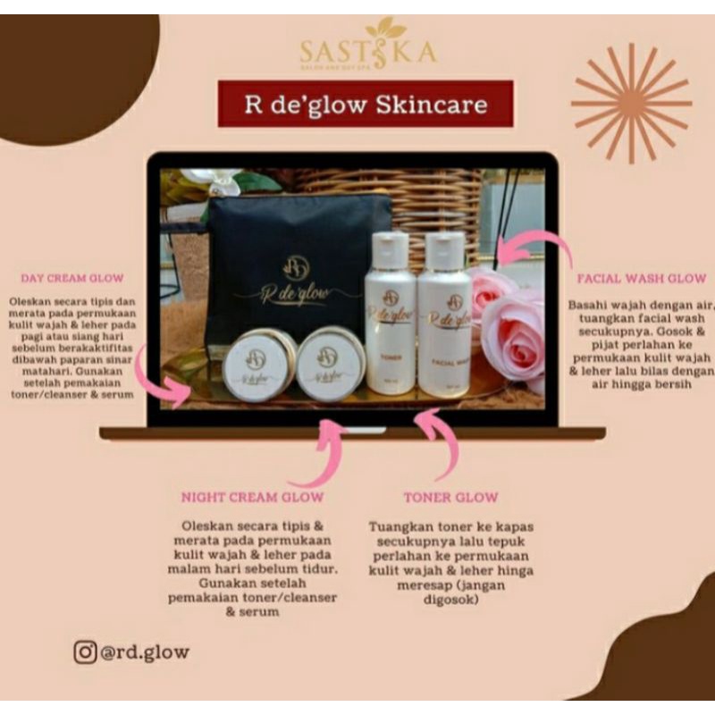 Rde'glow skincare 100% original