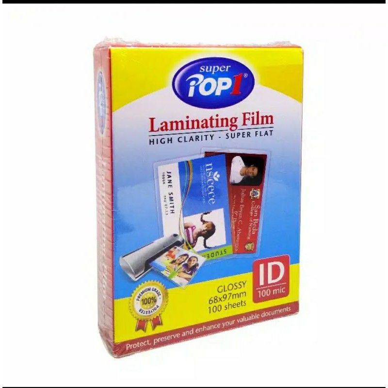 

1LEMBAR PLASTIK LAMINATING FILM