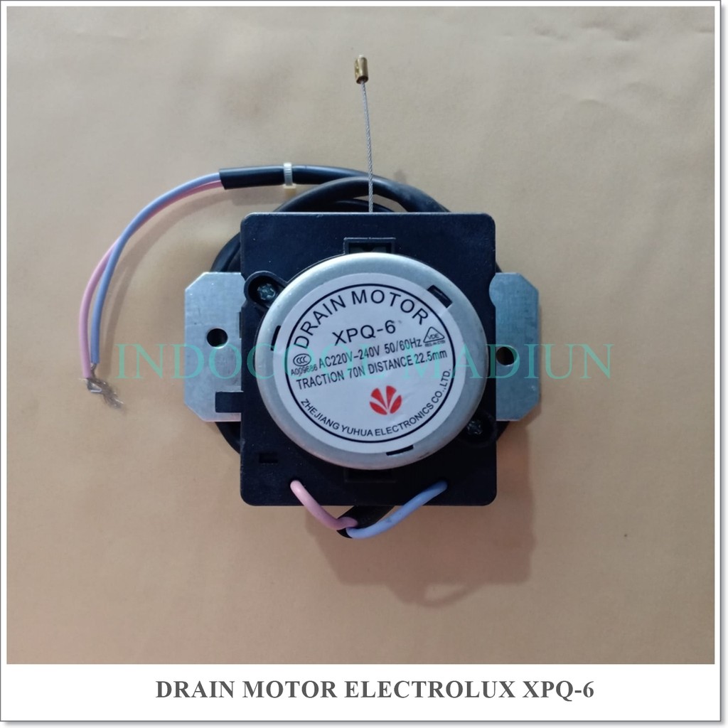 DMXPQ DRAIN MOTOR MESIN CUCI ELECTROLUX DRAIN MOTOR XPQ-6 DRAIN TRACTOR MESIN CUCI OTOMATIS