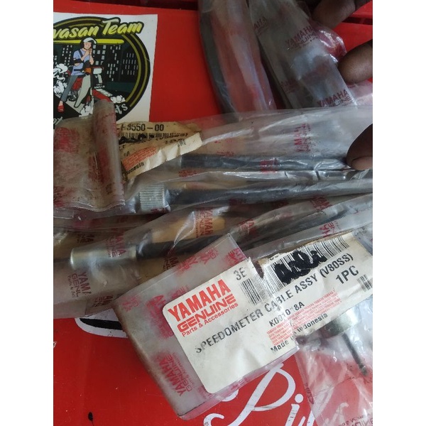 kabel spidometer olor spidometer yamaha v80, superdeluxe, exselent original