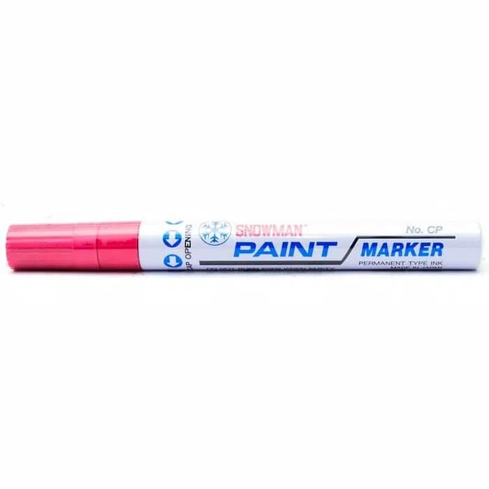 

Lucu Spidol Snowman Warna Pink (Pink) (Paint Marker) Bagus