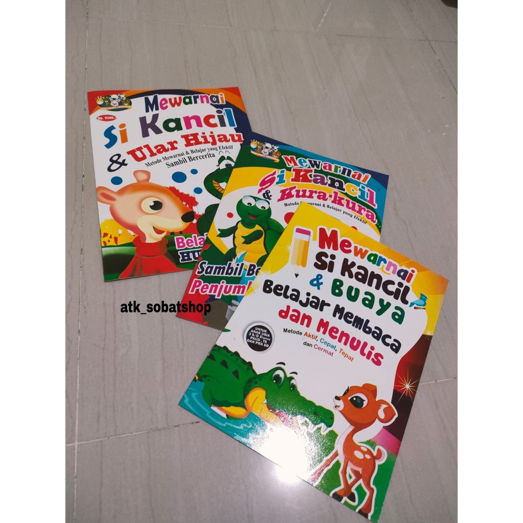 

Buku Mewarnai Sambil Bercerita Si Kancil dan Teman Murah (/1Buku)