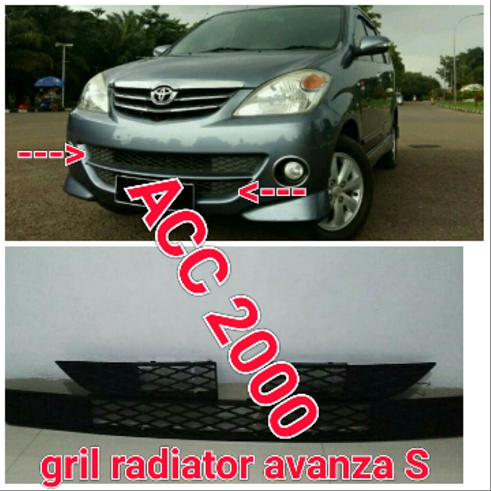 Gril Radiator Avanza Tipe S Shopee Indonesia