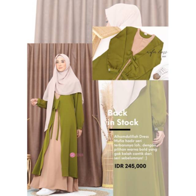 ZIZARA dress MUFIA gamis onLy