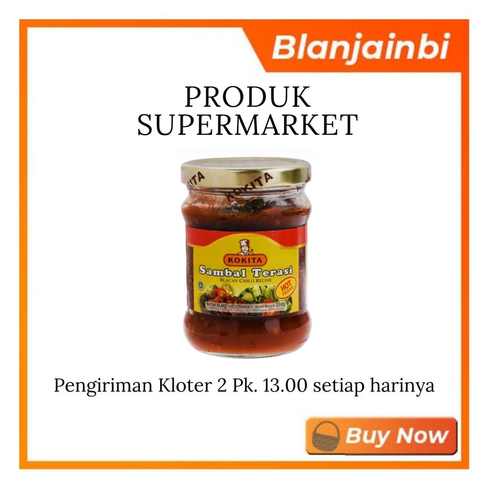 

Kokita Sambal Terasi Pedas