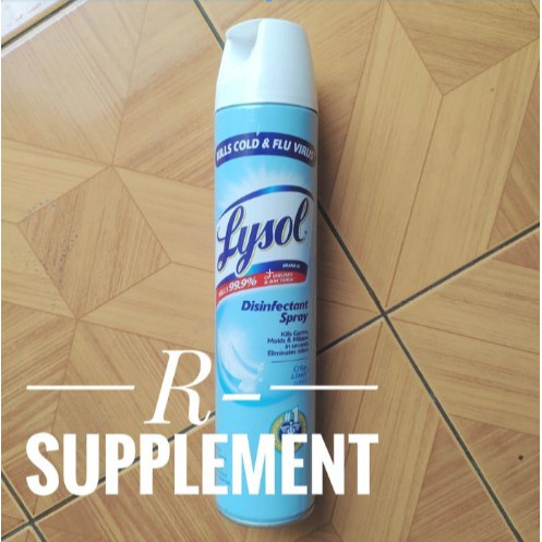 Lysol Disinfectant Spray 510 gram gr bukan dettol bunuh virus lisol
