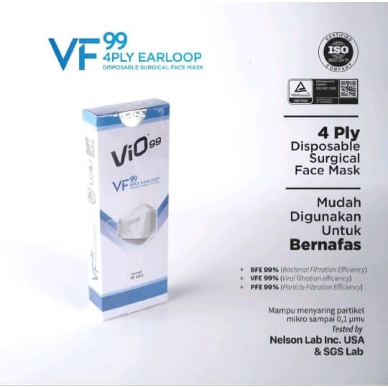 Vio 99 masker 4ply 10pcs