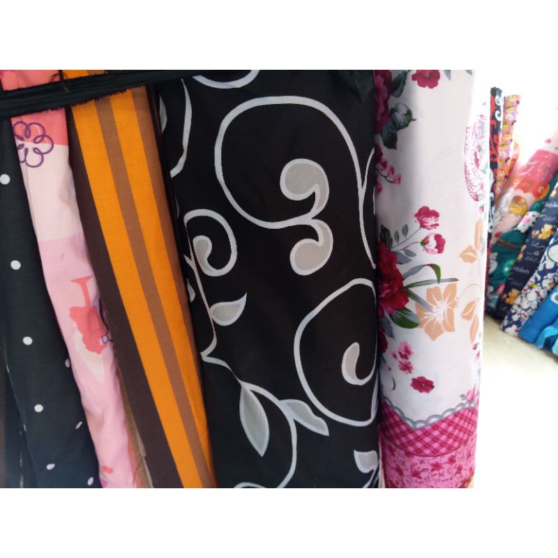 kain sprey polymikro import pasar Tegal gubug Cirebon