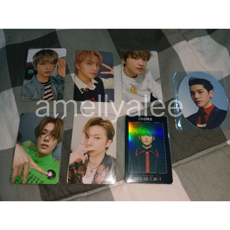 [READY STOCK] PHOTOCARD NCT OFFICIAL Haechan Jisung Yuta Chenle Taeyong PHOTOCARD FAVORITE STIKER AR