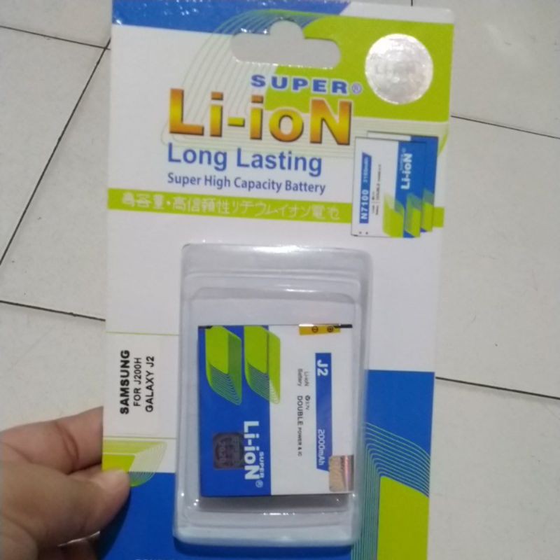 Baterai Double Power Super Li-ioN Samsung J2 J200 J2 2015
