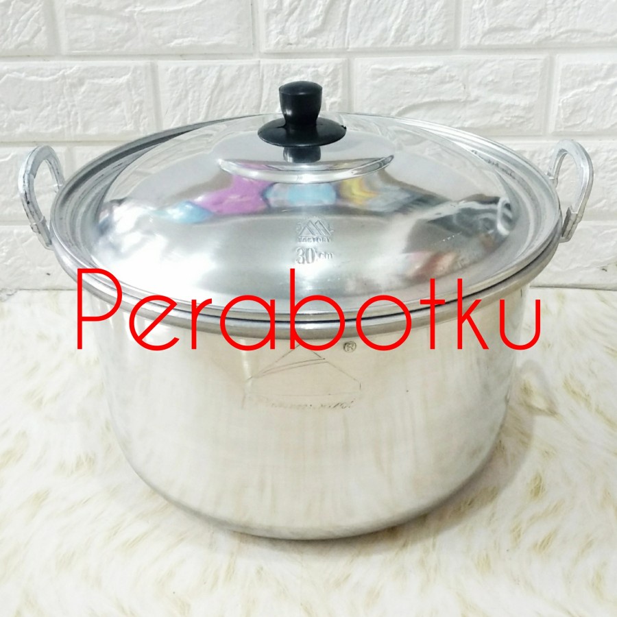 Panci Paramount PTL 30 cm / Panci Alumunium / Panci Tutup