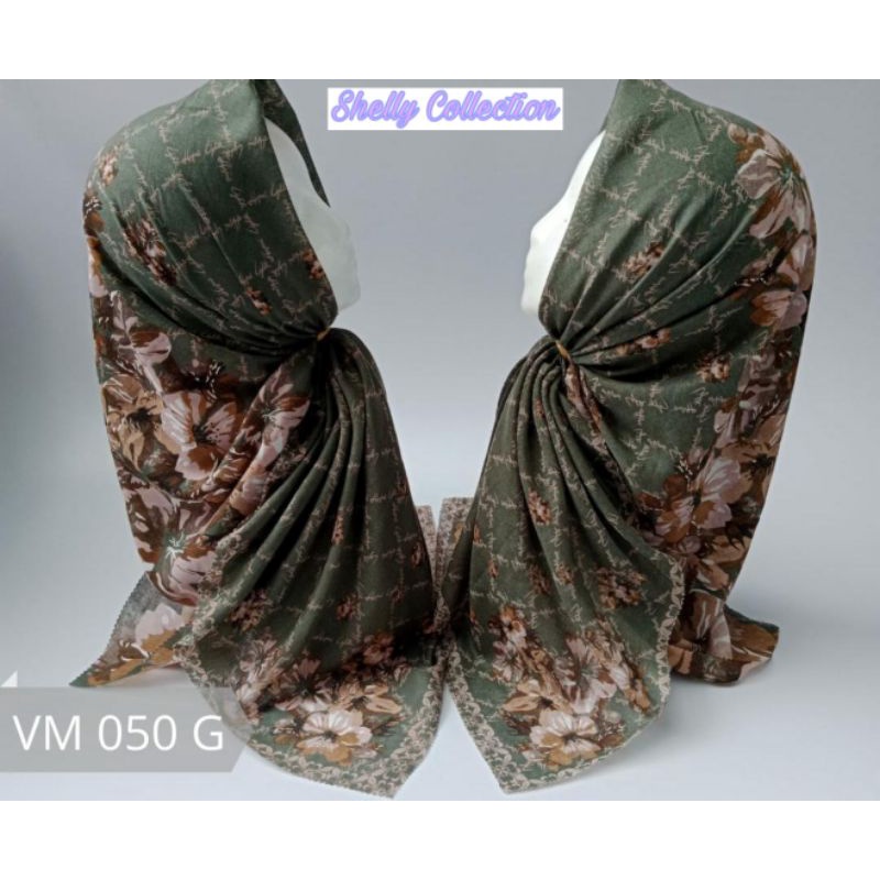 HIJAB VOAL / SEGI EMPAT DENAY MOTIF HEAVEN LIGHTS