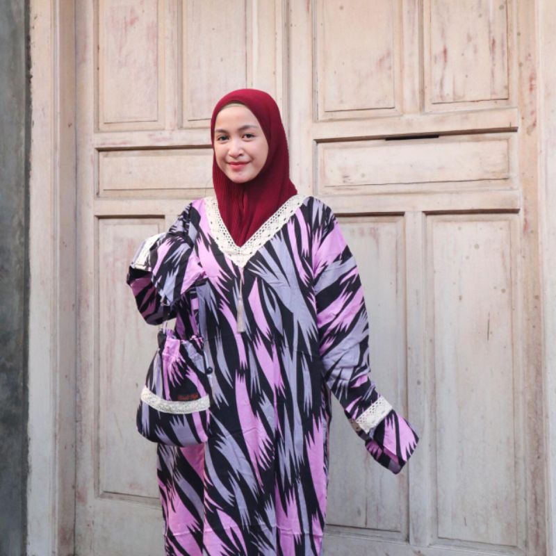 Abaya arab / Mukena Motif / mukena traveling