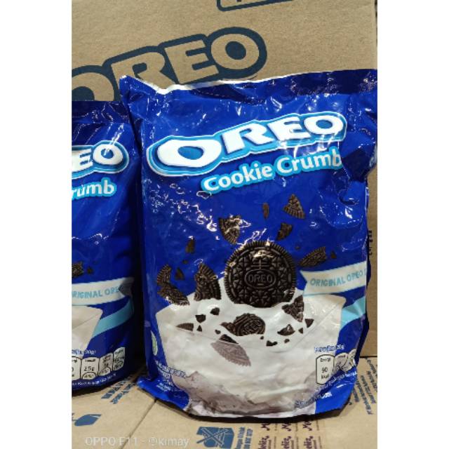 Oreo cookie crumb remahan biskuit oreo 1 kg