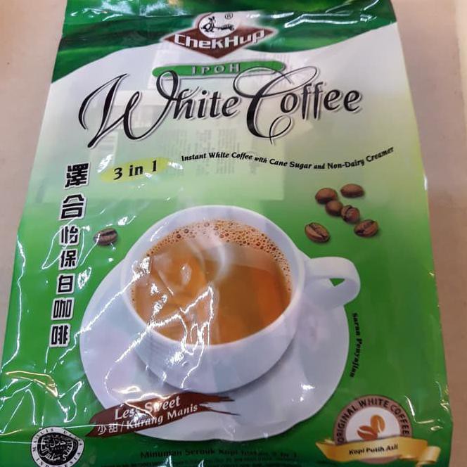 

N1Qk Chek Hup White Coffee 3 In 1 Less Sweet 1Iew