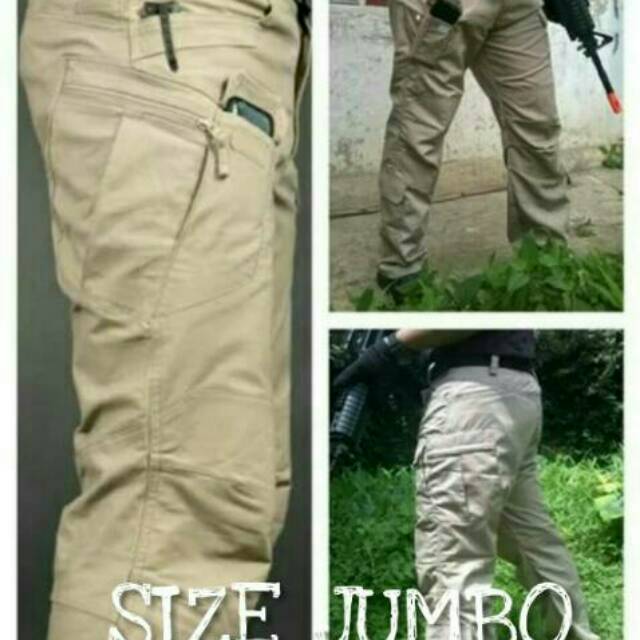 JUMBO CELANA PANJANG TACTICAL CARGO UKURAN JUMBO