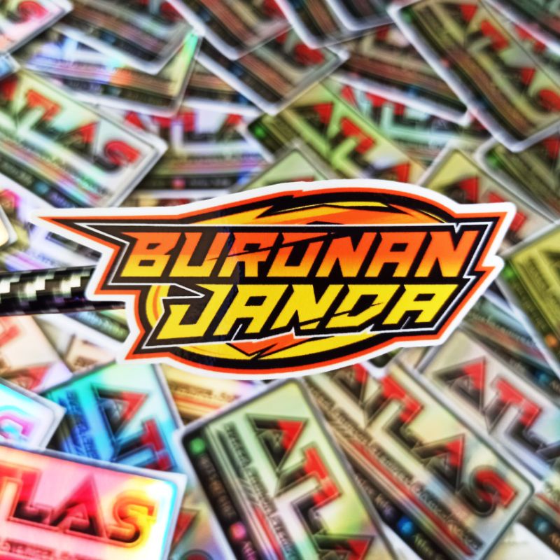 STIKER BURONAN JANDA