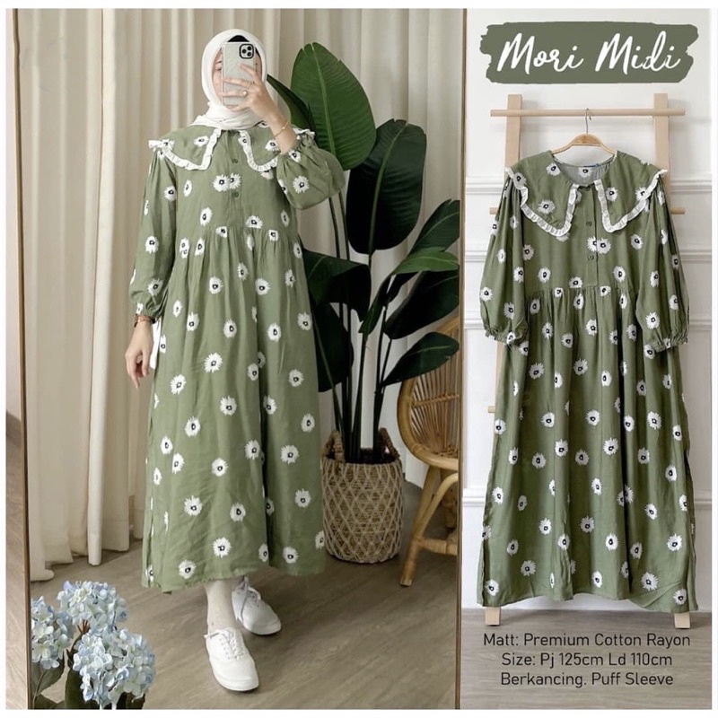 MIDI dress laviola mint