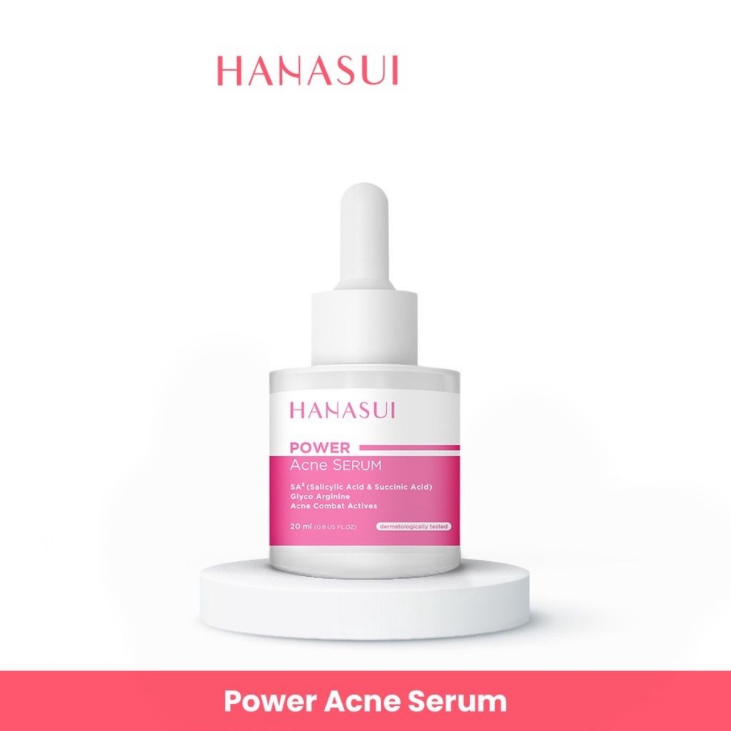 Hanasui Power Acne Serum 20ml | 4x Lebih Cepat Membantu Mengurangi Jerawat