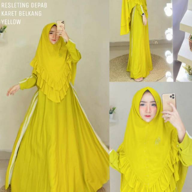 READY ORI SHR MAXI DRESS KHIMAR SYAR'I