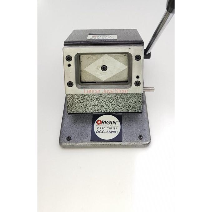 

Alat Mesin Plong ID Card / Mesin PVC Card Origin OCC-55 PVC (Abu)