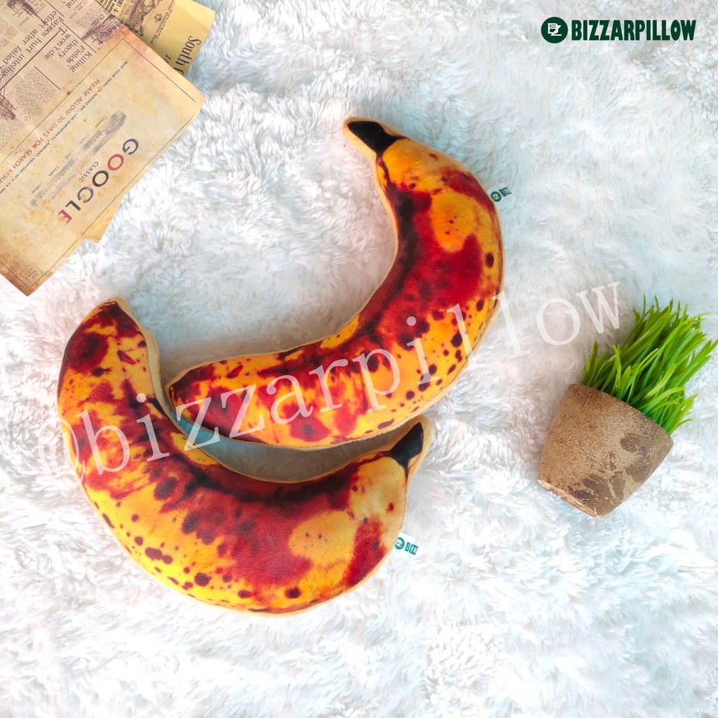 Bizzarpillow Bantal Buah Pisang Size S BZ039