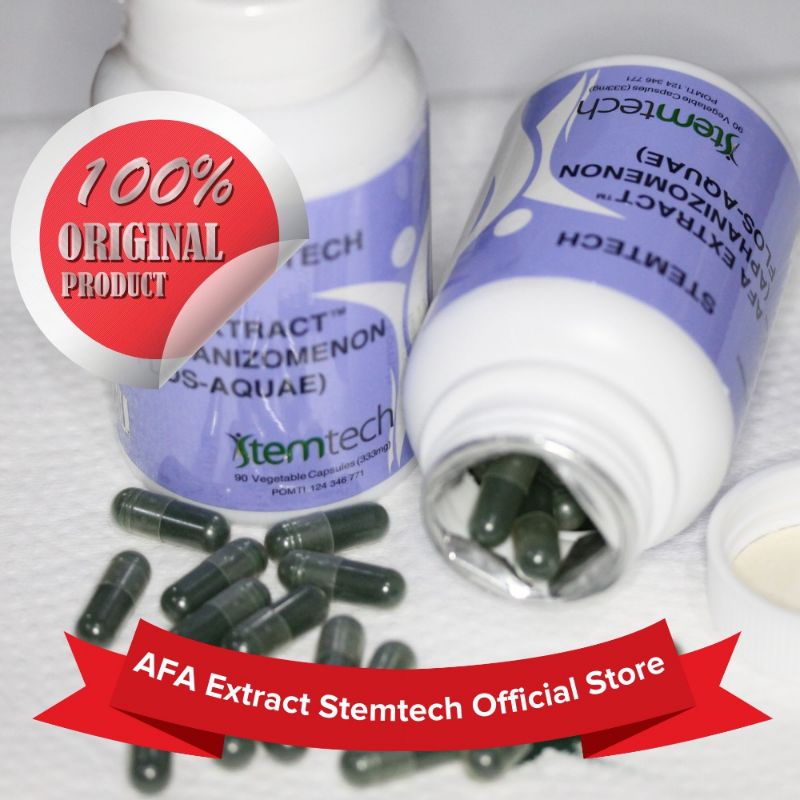 Stemtech Afa Extract 100% Original (90 Capsules) - Afa Extract Stemtech Nutrisi Stemcell