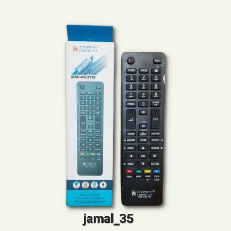 REMOTE REMOT TV LCD LED TV AQUA/SANYO