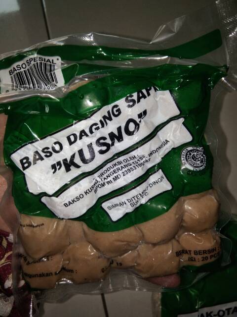 

Bakso kusno250gr