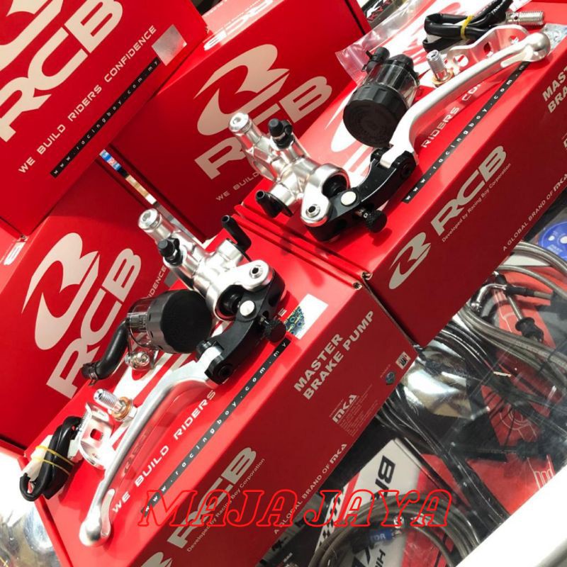 Master Rem RCB 2 Tabung S1 Nmax PCX X-Max Original - Silver