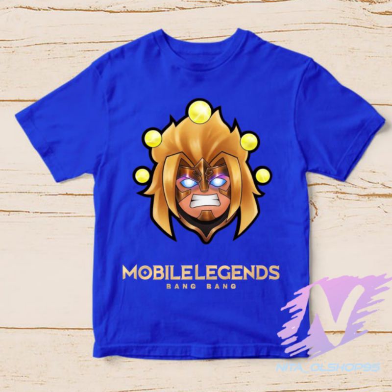 kaos anak baju anak mobile legends hero badang lucu