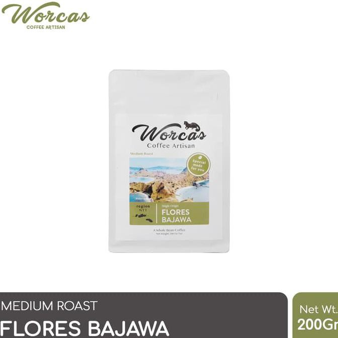 

Kopi Arabica Flores Bajawa 200 Gram Medium Roast (Biji/Bubuk) - KOPI BIJI