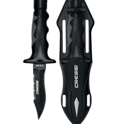 Knife Diving Pisau Selam Spearfishing Cressi Predator Stainless