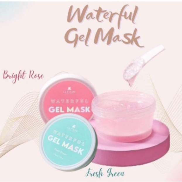 LA TULIPE WATERFUL GEL MASK (masker wajah) 50 GR